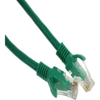 Патч-корд Premier PP6U-0.25M/G 10000Гбит/с UTP 4 пары cat.6 CCA molded 0.25м зеленый RJ-45 (m)-RJ-45 (m)