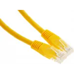 Патч-корд Premier PP6U-0.25M/Y 10000Гбит/с UTP 4 пары cat.6 CCA molded 0.25м желтый RJ-45 (m)-RJ-45 (m)