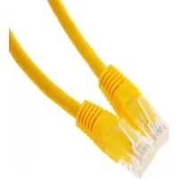 Патч-корд Premier PP6U-0.25M/Y 10000Гбит/с UTP 4 пары cat.6 CCA molded 0.25м желтый RJ-45 (m)-RJ-45 (m)