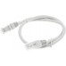Патч-корд Premier PP6U-0.5M 10000Гбит/с UTP 4 пары cat.6 CCA molded 0.5м серый RJ-45 (m)-RJ-45 (m)