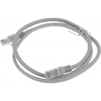 Патч-корд Premier PP6U-1M 10000Гбит/с UTP 4 пары cat.6 CCA molded 1м серый RJ-45 (m)-RJ-45 (m)
