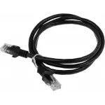 Патч-корд Premier PP6U-1M/BK 10000Гбит/с UTP 4 пары cat.6 CCA molded 1м черный RJ-45 (m)-RJ-45 (m)