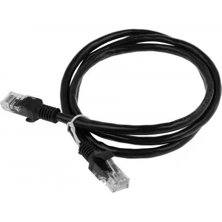 Патч-корд Premier PP6U-1M/BK 10000Гбит/с UTP 4 пары cat.6 CCA molded 1м черный RJ-45 (m)-RJ-45 (m)