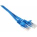 Патч-корд Premier PP6U-1M/B 10000Гбит/с UTP 4 пары cat.6 CCA molded 1м синий RJ-45 (m)-RJ-45 (m)