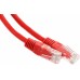 Патч-корд Premier PP6U-1M/R 10000Гбит/с UTP 4 пары cat.6 CCA molded 1м красный RJ-45 (m)-RJ-45 (m)
