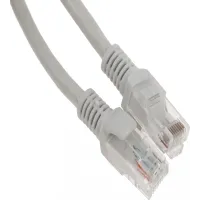Патч-корд Premier PP6U-2M 10000Гбит/с UTP 4 пары cat.6 CCA molded 2м серый RJ-45 (m)-RJ-45 (m)