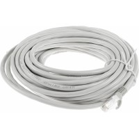 Патч-корд Premier PP6U-10M 10000Гбит/с UTP 4 пары cat.6 CCA molded 10м серый RJ-45 (m)-RJ-45 (m)