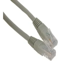 Патч-корд Premier PP6U-15M 10000Гбит/с UTP 4 пары cat.6 CCA molded 15м серый RJ-45 (m)-RJ-45 (m)