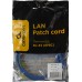 Патч-корд Premier PP6-1M/B 10000Гбит/с FTP 4 пары cat.6 CCA molded 1м синий RJ-45 (m)-RJ-45 (m)
