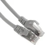 Патч-корд Premier PP6-2M 10000Гбит/с FTP 4 пары cat.6 CCA molded 2м серый RJ-45 (m)-RJ-45 (m)