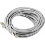 Патч-корд Premier PP6-7.5M 10000Гбит/с FTP 4 пары cat.6 CCA molded 7.5м серый RJ-45 (m)-RJ-45 (m)
