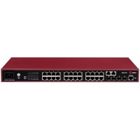 Коммутатор QTech QSW-3750-28T-POE-AC-R QSW-3750-28T-POE-АС-R (L2+) 24x1Гбит/с 4SFP 370W управляемый