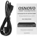 Коммутатор Osnovo SW-21000(120W) (L2) 10x100Мбит/с 8PoE 120W неуправляемый