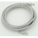 Патч-корд cat.5E stranded molded 5м серый RJ-45 (m)-RJ-45 (m)