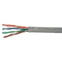 Кабель сетевой UTP 4 пары cat.5E solid 0.50мм CCA 305м серый