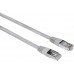 Патч-корд Hama H-200915 UTP cat.5E solid 1.5м серый RJ-45 (f)-RJ-45 (m) (00200915)