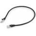 Патч-корд Buro BU-7-0.5M STP 4 пары cat.7 CCA molded 0.5м черный RJ-45 (m)-RJ-45 (m)