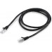 Патч-корд Buro BU-7-1.5M STP 4 пары cat.7 CCA molded 1.5м черный RJ-45 (m)-RJ-45 (m)