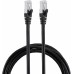 Патч-корд Buro BU-7-3M STP 4 пары cat.7 CCA molded 3м черный RJ-45 (m)-RJ-45 (m)