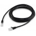 Патч-корд Buro BU-7-3M STP 4 пары cat.7 CCA molded 3м черный RJ-45 (m)-RJ-45 (m)