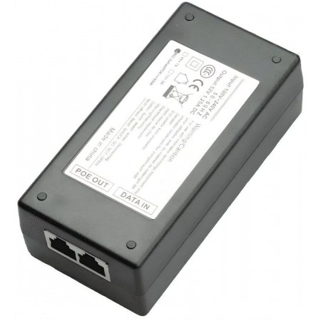 Инжектор PoE Trassir TR-I65WPoE+ 10/100/1000BASE-T 30Вт 100-240В(АС)