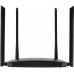 Роутер беспроводной Digma DWR-AC1201 AC1200 10/100BASE-TX черный