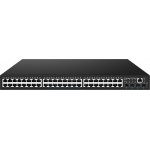 Коммутатор Osnovo SW-48G4X-2L (L3) 48x1Гбит/с 4SFP+ 48PoE 800W управляемый