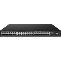 Коммутатор Osnovo SW-48G4X-2L (L3) 48x1Гбит/с 4SFP+ 48PoE 800W управляемый