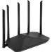 Роутер беспроводной Digma DWR-AX1501 AX1500 10/100/1000BASE-TX черный
