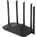 Роутер беспроводной Digma DWR-AX1501 AX1500 10/100/1000BASE-TX черный