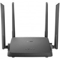 Роутер беспроводной D-Link DIR-825/RU/R5 AC1200 10/100/1000BASE-T черный