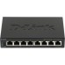 Коммутатор D-Link DGS-1008P/F1A 8x1Гбит/с 4PoE 80W неуправляемый