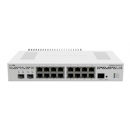 Коммутатор MikroTik CCR2004-16G-2S+PC 16x1Гбит/с 2SFP+ управляемый