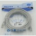 Патч-корд cat.5E stranded molded 10м серый RJ-45 (m)-RJ-45 (m)