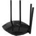 Роутер беспроводной Mercusys MR80X AX3000 10/100/1000BASE-TX черный