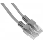 Патч-корд Premier 5-970 1Гбит/с UTP 4 пары cat.5E CCA molded 25м серый RJ-45 (m)-RJ-45 (m)