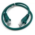 Патч-корд Buro UTP 4 пары cat.5E CCA molded 0.25м зеленый RJ-45 (m)-RJ-45 (m)