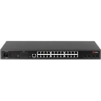 Коммутатор QTech QSW-4610-28T-POE-AC (L2+) 24x1Гбит/с 4xКомбо(1000BASE-T/SFP) 370W управляемый