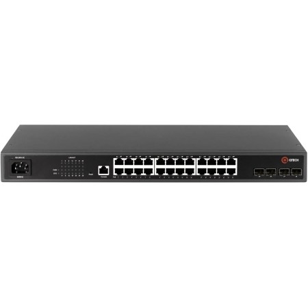 Коммутатор QTech QSW-4610-28T-POE-AC (L2+) 24x1Гбит/с 4xКомбо(1000BASE-T/SFP) 370W управляемый