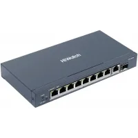 Коммутатор HiWatch DS-S1008GP (L2) 8x100Мбит/с 2x1Гбит/с 1SFP 8PoE 58W неуправляемый Коммутатор HiWatch DS-S1008GP (L2) 8x100Мбит/с 2x1Гбит/с 1SFP 8PoE 58W неуправляемый