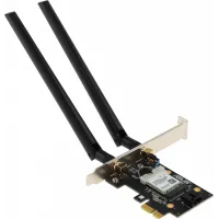 Сетевой адаптер Wi-Fi + Bluetooth Asus PCE-AXE5400 AXE5400 PCI Express x1 (ант.внеш.съем) 2ант.