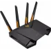 Роутер беспроводной Asus TUF-AX4200 AX4200 10/100/1000/2500BASE-TX/4G ready черный