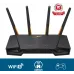 Роутер беспроводной Asus TUF-AX4200 AX4200 10/100/1000/2500BASE-TX/4G ready черный