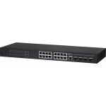 Коммутатор Dahua DH-PFS4420-16GT-240 (L2) 20x1Гбит/с 4SFP 16PoE 240W управляемый