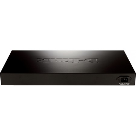 Коммутатор D-Link DGS-1210-28P/ME/B2A (L2) 24x1Гбит/с 4xКомбо(1000BASE-T/SFP) 24PoE 193W настраиваемый