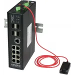 Коммутатор Osnovo SW-80804/ILS (L2+) 8PoE управляемый