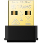 Сетевой адаптер Wi-Fi TP-Link ARCHER T3U NANO AC1300 USB 2.0