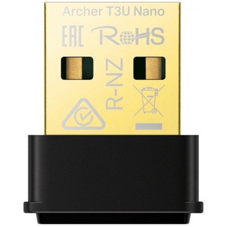 Сетевой адаптер Wi-Fi TP-Link ARCHER T3U NANO AC1300 USB 2.0