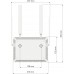 Роутер беспроводной Keenetic Skipper 4G (KN-2910) AC1200 10/100/1000BASE-TX/4G cat.4 серый