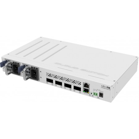 Коммутатор MikroTik CRS504-4XQ-IN 1x100Мбит/с 4xQSFP28 управляемый